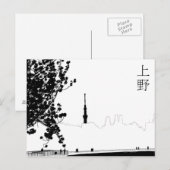 Carte postale "Ueno" Briefkaart (Voorkant / Achterkant)