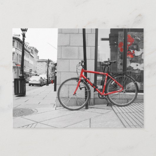 Carte postale vélo briefkaart (Voorkant)