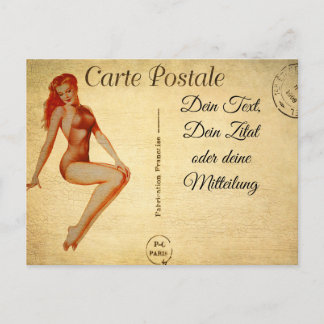 Carte Postale , Vintage Pinup 13 Briefkaart