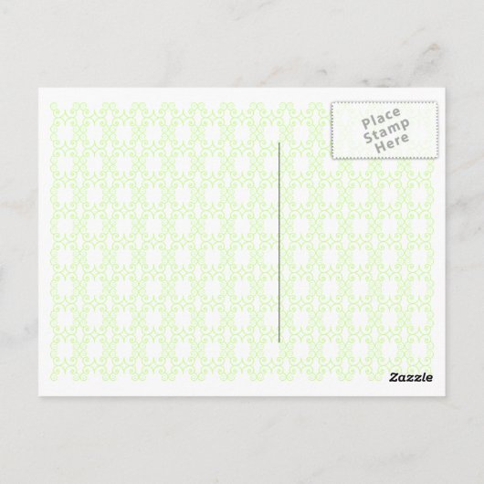 Carte Postale Vision Foret Psychédélique Briefkaart (Achterkant)