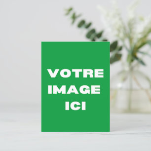 Carte postale - Votre afbeelding ici - personnalis Briefkaart