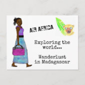 Carte postale Wanderlust in Madagascar Briefkaart (Voorkant)
