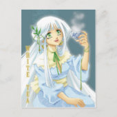 carte postale witte thee briefkaart (Voorkant)