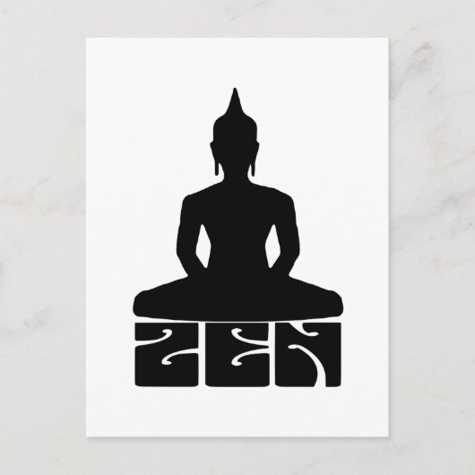 Carte postale ZEN MOOD Briefkaart (Voorkant)