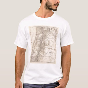 Carte, Province de Mendoza, Araucan?a T-shirt