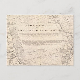 Carte, provincie Santiago del Estero Briefkaart