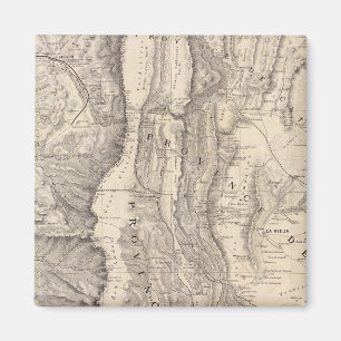 Carte, provincies La Rioja San Juan Magneet