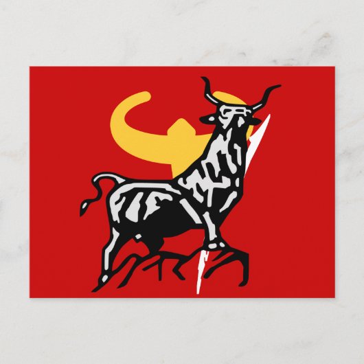 carte taureau briefkaart (Voorkant)