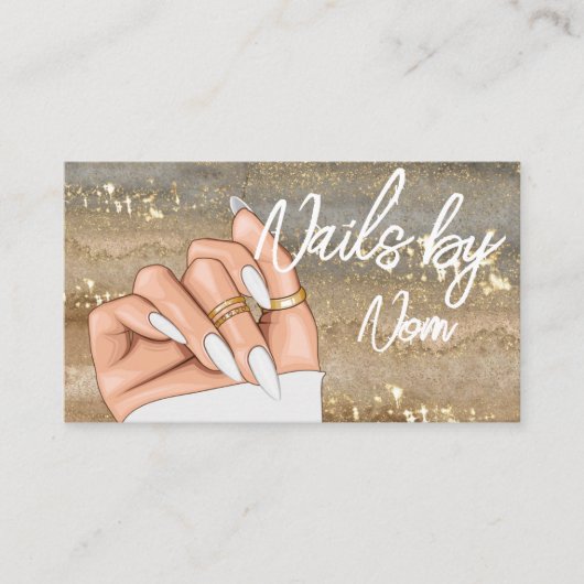 carte visite visitekaartje (Voorkant)