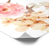 Cartel de bienvenida de Póster Floral Pampas Poster (Hoek)