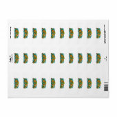 CARTEL MEXICO MAYA ETIKET (Full Sheet)