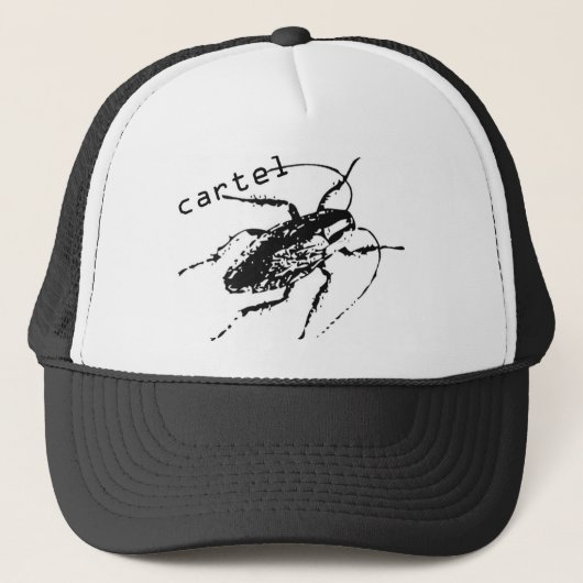 Cartel Roach Trucker hoed... Trucker Pet (Voorkant)