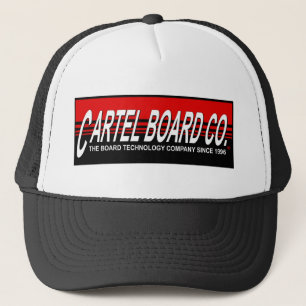 Carteldebietontwerper hoed. trucker pet