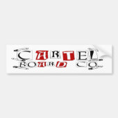 Cartelveiligheidssticker Bumpersticker (Voorkant)