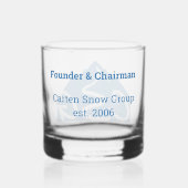 Carten Sneeuwglas Whisky Glas (Achterkant)