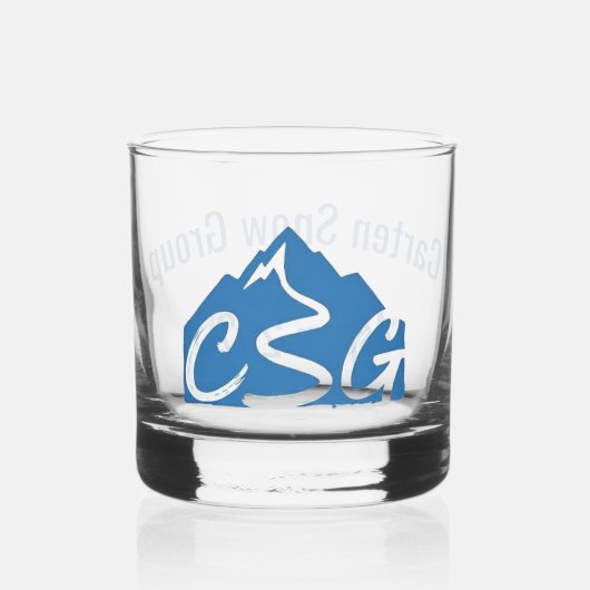 Carten Sneeuwglas Whisky Glas (Voorkant)