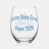 Carten Sneeuwglas Wijnglas Zonder Voet (Achterkant)