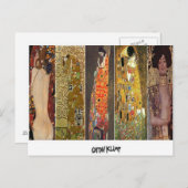 CartePostale Klimt Briefkaart (Voorkant / Achterkant)