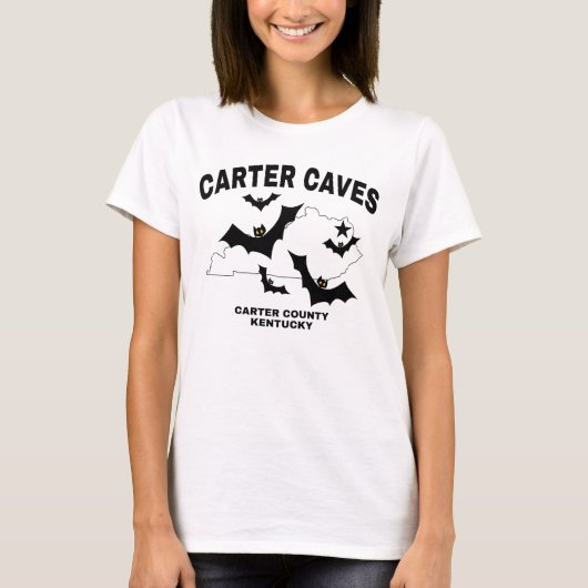 Carter Caves Kentucky T-shirt (Voorkant)