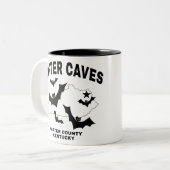 Carter Caves Kentucky Tweekleurige Koffiemok (Voorkant links)