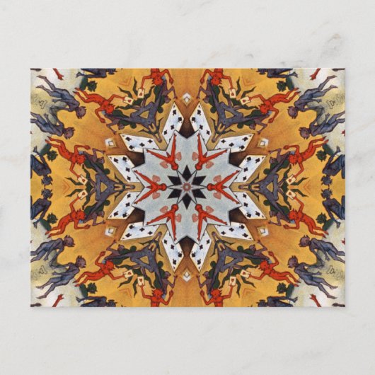 Carter de Grote Kaleidoscoop Briefkaart (Voorkant)