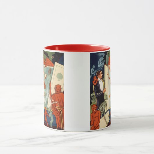 Carter de Grote Magiër Goochelact uit het verleden Mok (Midden)