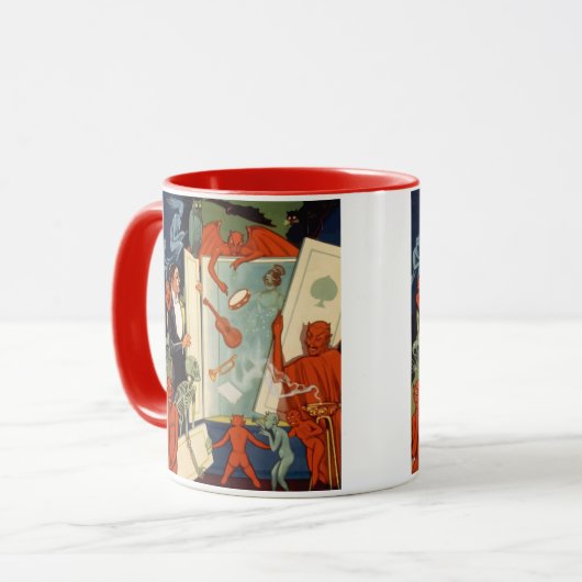 Carter de Grote Magiër Goochelact uit het verleden Mok (Voorkant links)