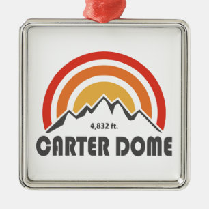 Carter Dome New Hampshire Metalen Ornament