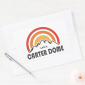 Carter Dome New Hampshire Rechthoekige Sticker (Envelop)