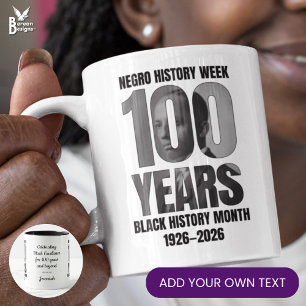 Carter G Woodson-eeuwfeest Black History Month Koffiemok