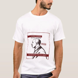 Carter G. Woodson Father of History 100th Annivers T-shirt