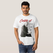 Carter G. Woodson The father of black history T-shirt (Voorkant volledig)