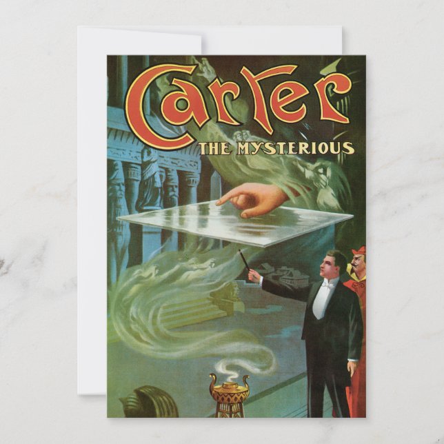 Carter het mysterieuze Magische Poster (Voorkant)