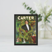  Carter het mysterieuze Magische Poster Briefkaart (Staand voorkant)