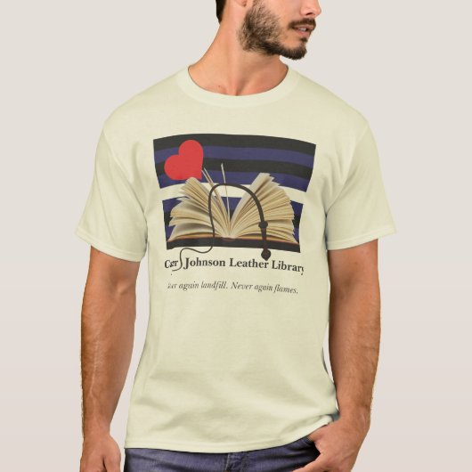 Carter/Johnson Leather Library T-Shirt (Voorkant)