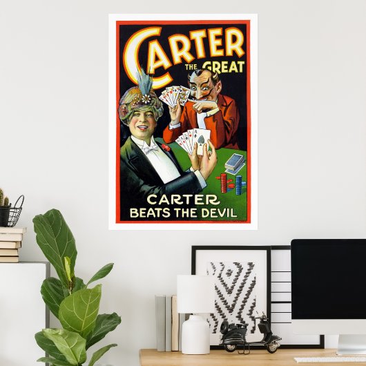 Carter Magic Poster (Thuiskantoor)