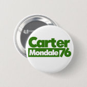 Carter Mondale 1976 Retro Politics Ronde Button 5,7 Cm (Voorkant /achterkant)