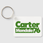 Carter Mondale 1976 Retro Politics Sleutelhanger (Achterkant)