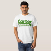 Carter Mondale 1976 Retro Politics T-shirt (Voorkant volledig)