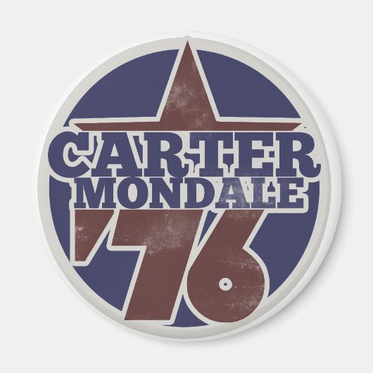 Carter Mondale 76 Magneet (Voorkant)