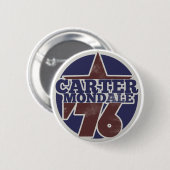 Carter Mondale 76 Ronde Button 5,7 Cm (Voorkant /achterkant)