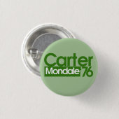 Carter Mondale Retro Politics Ronde Button 3,2 Cm (Voorkant /achterkant)