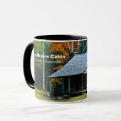 Carter Shields Cabin Autumn - Mok voor rokerige Mt (Voorkant links)