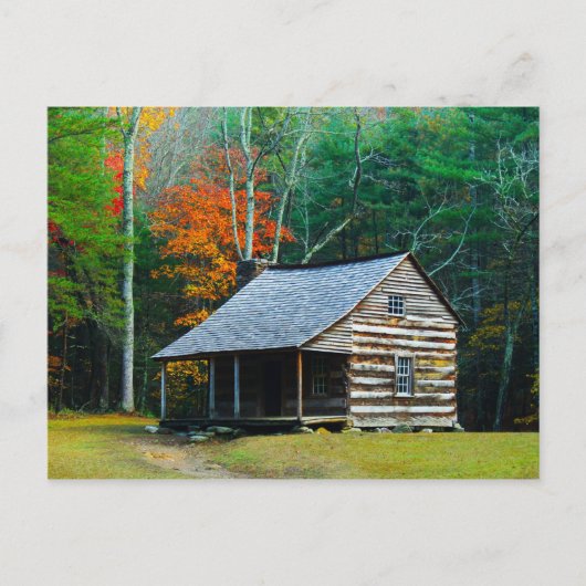 Carter Shields Cabin - Grote Smoky Mountains Briefkaart (Voorkant)