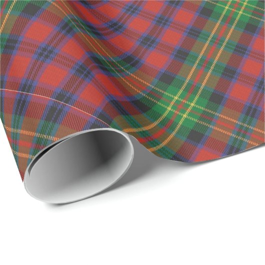 Carter Tartan Wrapping Paper Cadeaupapier (Rol Hoek)