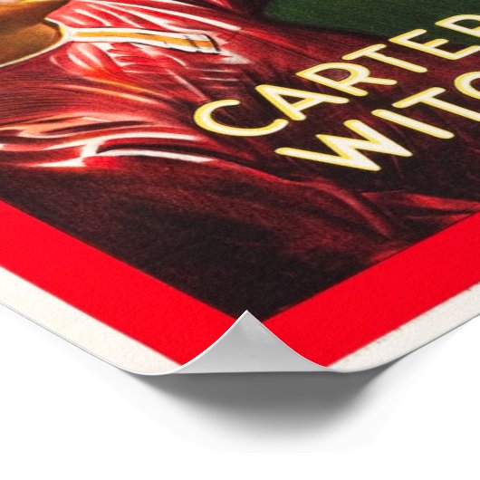 Carter the Great Cheating the Gallows Poster (Hoek)