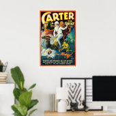 Carter the Great Sweeps the Secrets of the Sphinx Poster (Thuiskantoor)