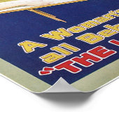 Carter The Great ~ The Saw  Magic Act Poster (Hoek)