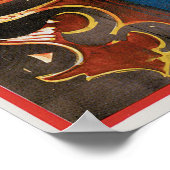 Carter The Great ~ Weird Wizard  Magic Act Poster (Hoek)