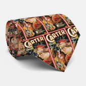 Carter The Great ~ Wizard  Magic Act Stropdas (Opgerold)